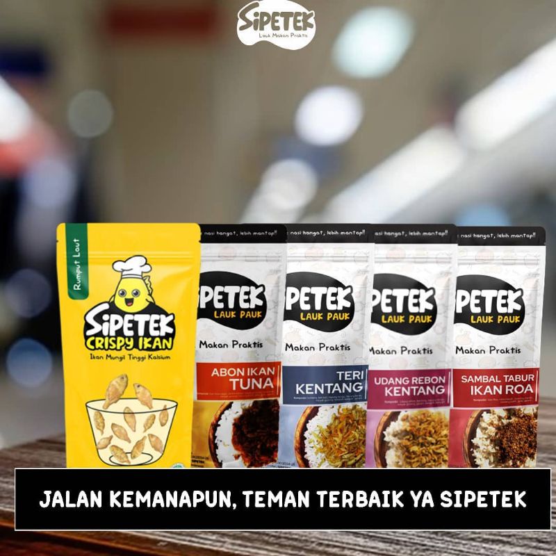 

SiPetek lauk makan praktis