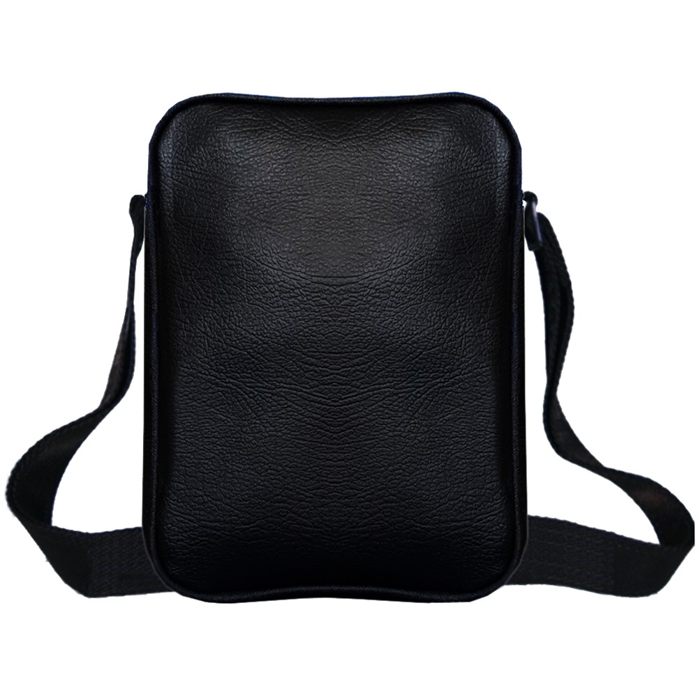 SHOPEE 7.7 BOMBASTIS SALE!! Tas Pria K3030 Selempang Pria Tas Kulit Imitasi Crosbody Bag Gadget 6 Inchi - Black