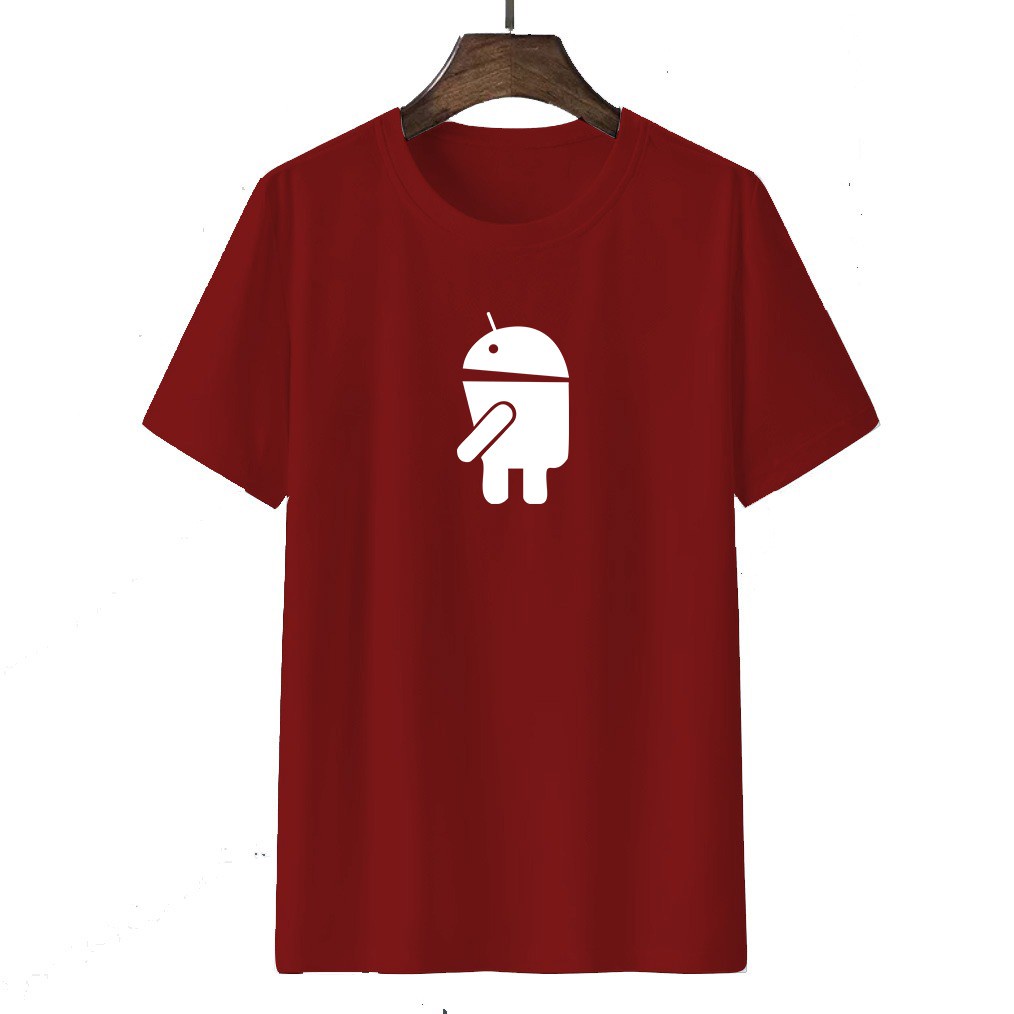 Tshirt Baju Kaos Distro Android / Kaos Distro Pria Wanita