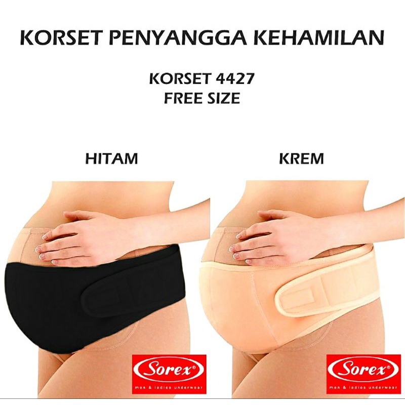 KORSET PENYANGGA PERUT BUMIL/KORSET HAMIL SOREX 4427