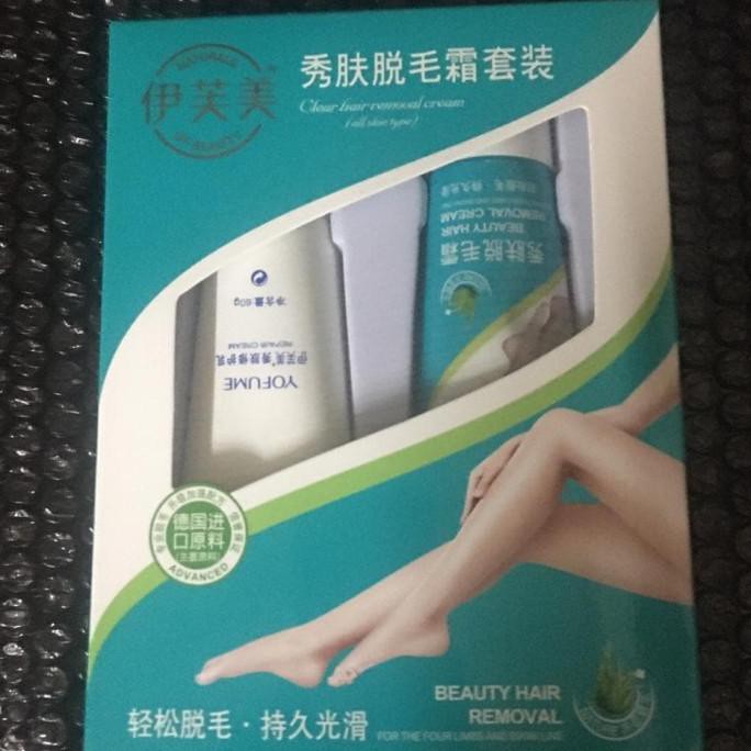 Yofume Cream Perontok Bulu Permanen /Penghilang Bulu 100% Asli