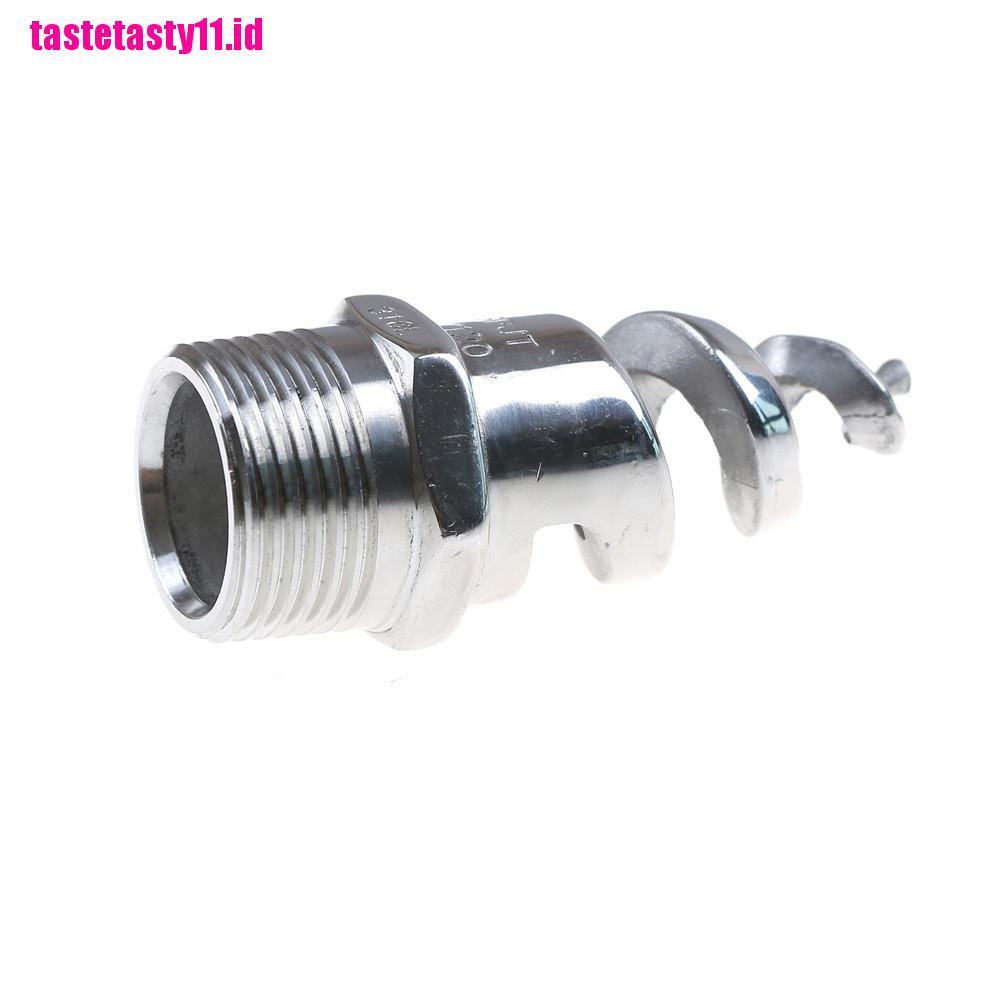 1 / 2 &quot;1&quot; nozzle Semprot Atomisasi Bentuk spiral Bahan Stainless steel