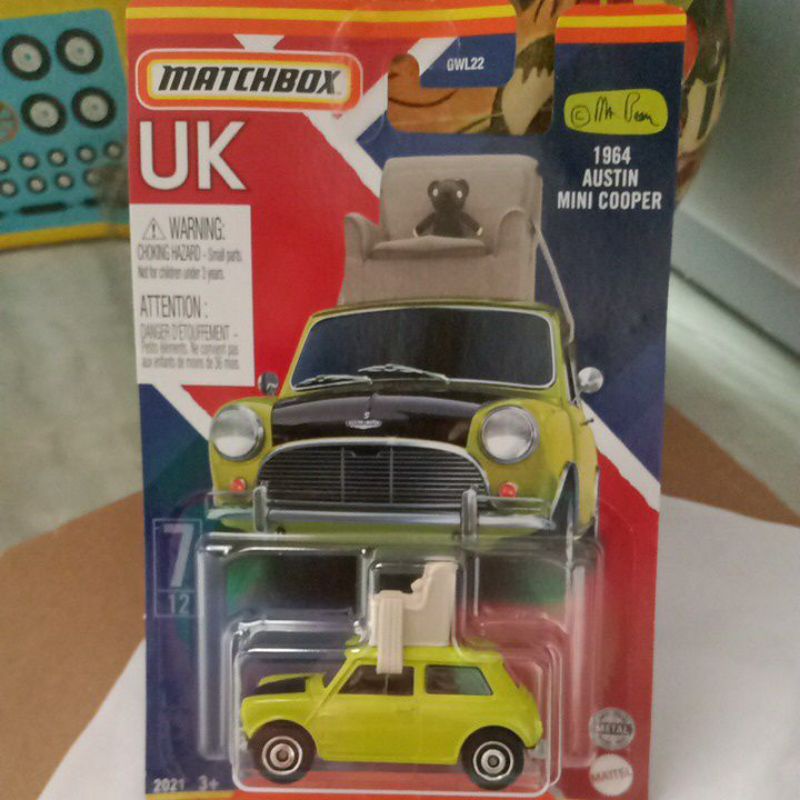 Matchbox Mbx 1975 Austin Mini Cooper Mr Bean
