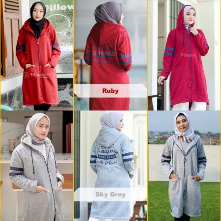 Jaket Hijaber Muslimah Hijacket Beautix-4