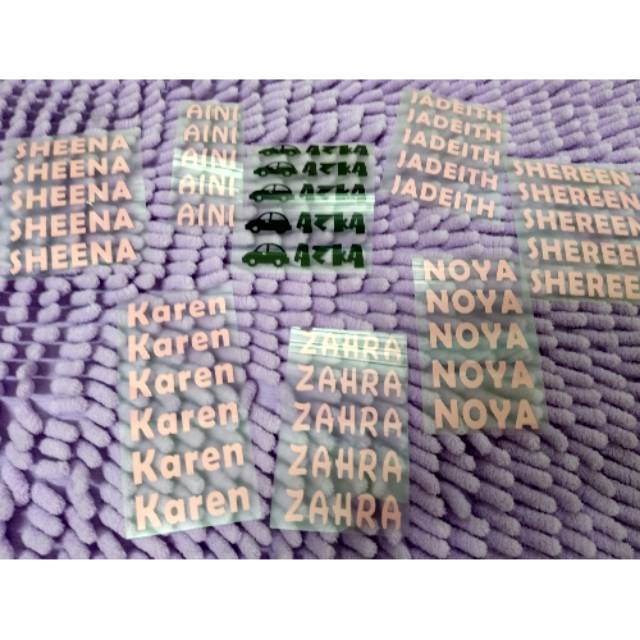 

Stiker baju (iron on sticker)