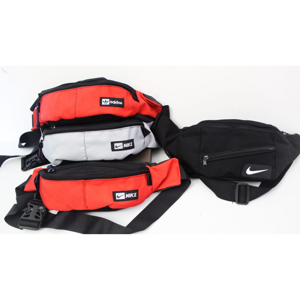 Waistbag Cowok Waistbag Bahan Kanvas Model Polos Waistbag Pria Murah Trendy