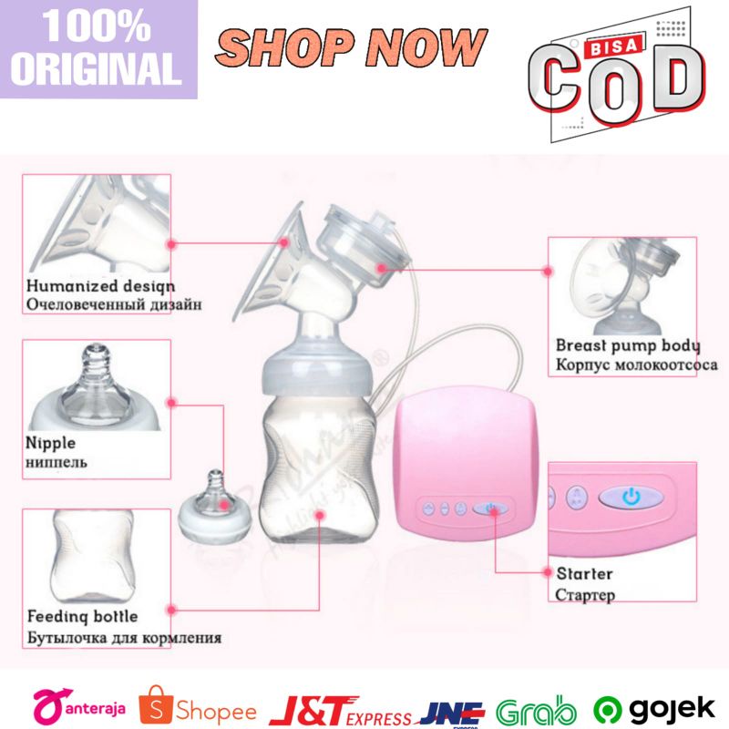 Pompa ASI Elektrik Otomatis Milk Breast Pump