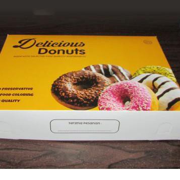 

Depan BOX Donat uk 27 x 18,5 x 5,5 cm Foodgrade (50 pcs )