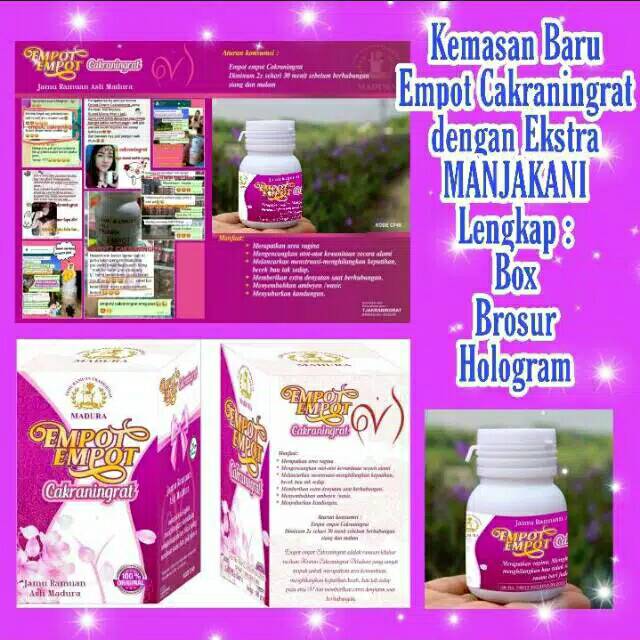 

Mpot madura cakraningrat best seller..!! BOX BROSUR HOLOGRAM