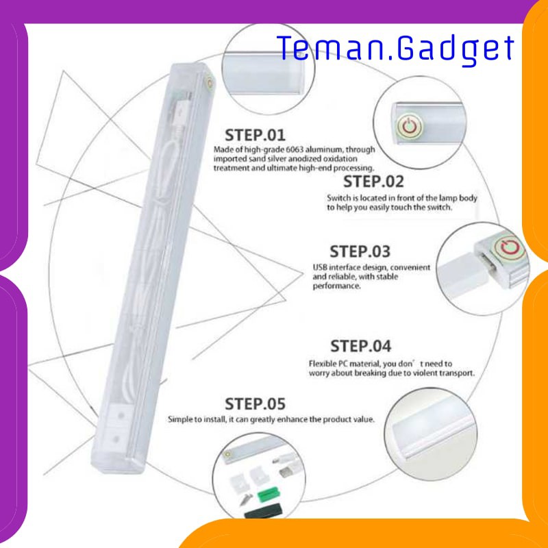 TG-DG171 Lampu LED Dimmable Touch LED 21 LED - FYD-1611