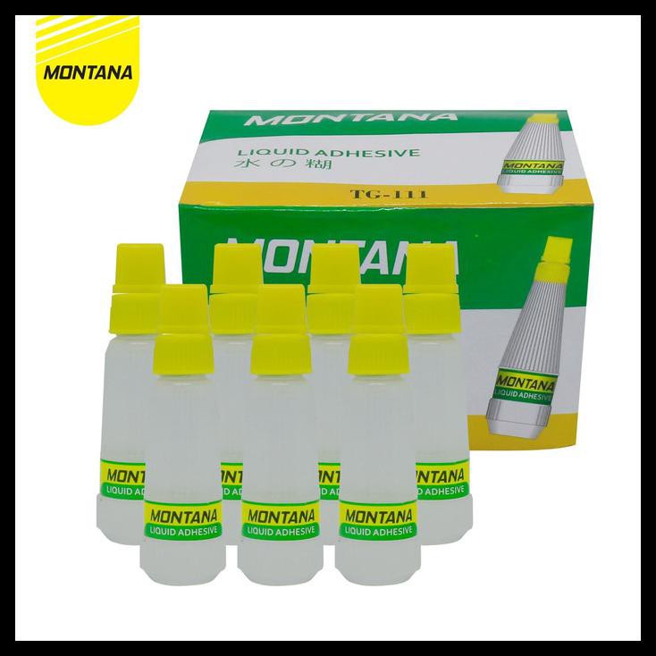 

Montana Glue Lem Montana Povinal TG-111 Kemasan 22 ml Bisa Untuk Pembuatan Slime
