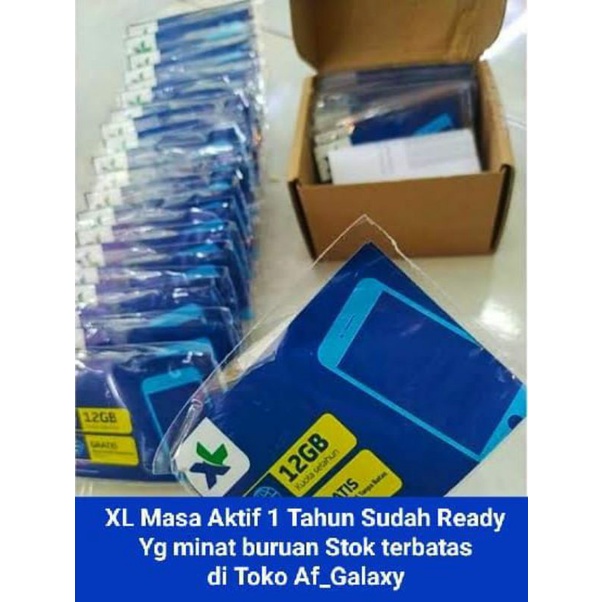 kartu perdana XL masa aktif 1 tahun