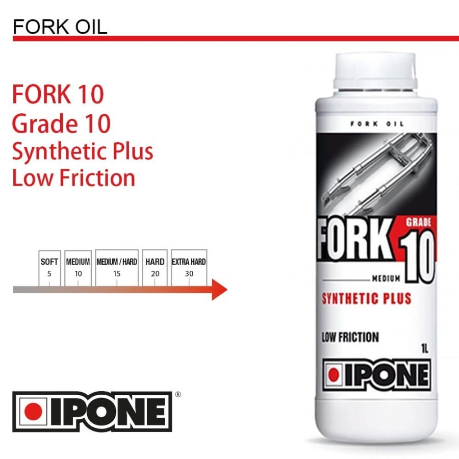 OLI SHOCK SOK FORK FLUID SOK DEPAN OIL IPONE GRADE 10 MEDIUM ASLI IPONE