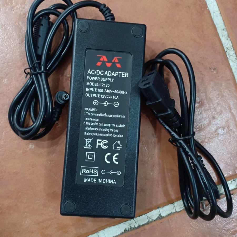 Adaptor 12V 10A VM Adaptor CCTV 12V-10A