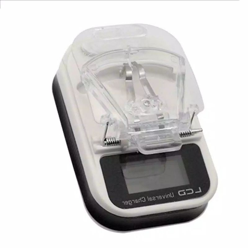 DESKTOP CHARGER BATERAI KODOK + LAMPU LCD / CHARGER DESKTOP LCD / CHARGER KODOK