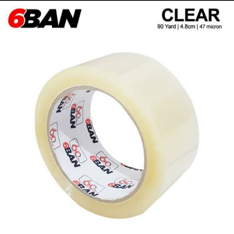 Lakban Daimaru Cokelat / Bening 90 Yard x 48 setara Daimaru