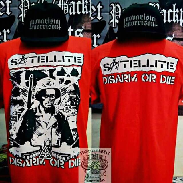 Kaos punk kaos murah kaos band satellite