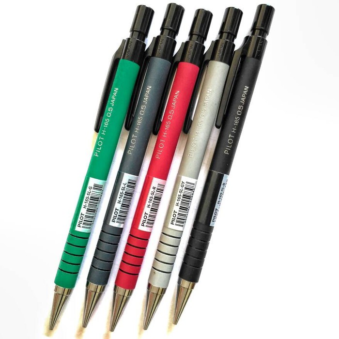 

Pensil mekanik Pilot 0.5 H-165 / Pilot Pensil Mekanik Pilot 0.5 / Mechanical Pencil H-165-SL