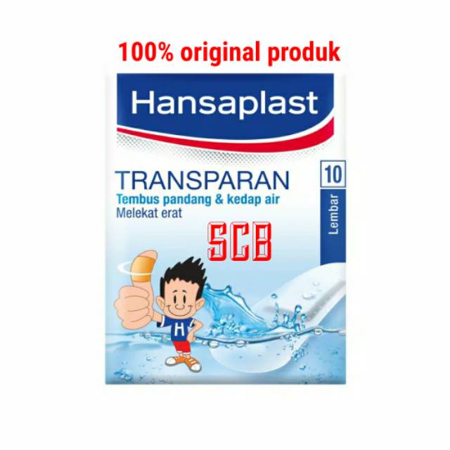 Hansaplast Transparan - Isi 10 Lembar