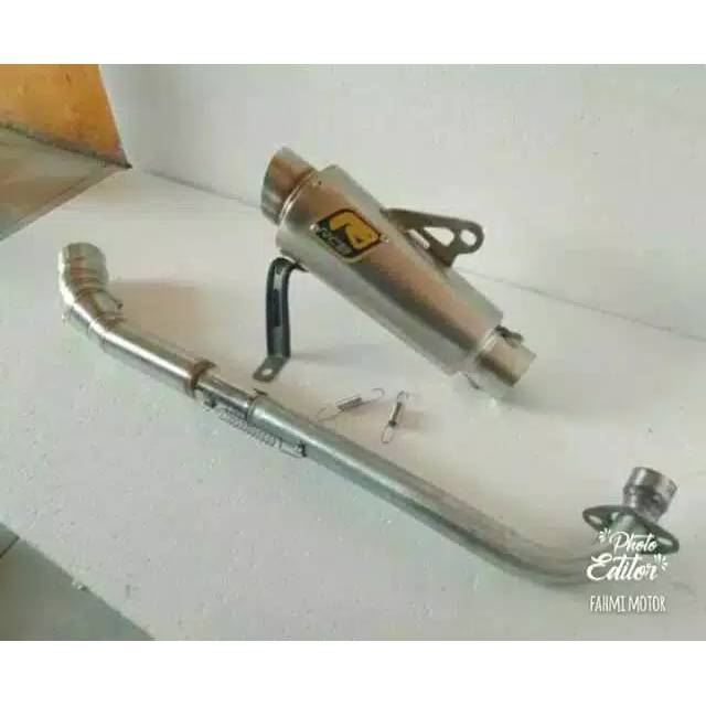 Knalpot racing rcb jupiter supra grand c70 dll