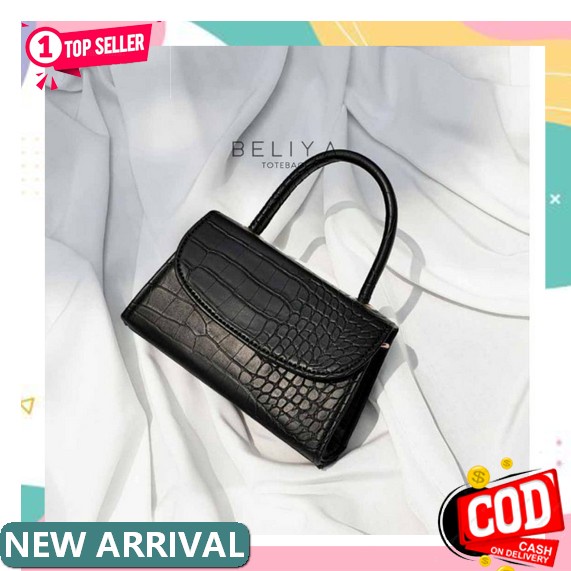 Tas Retro / Tas Vintage / Shoulder Bag / Tas Kekinian / Tas Aesthetic / Tas Rantai Beliya Mizu Sling