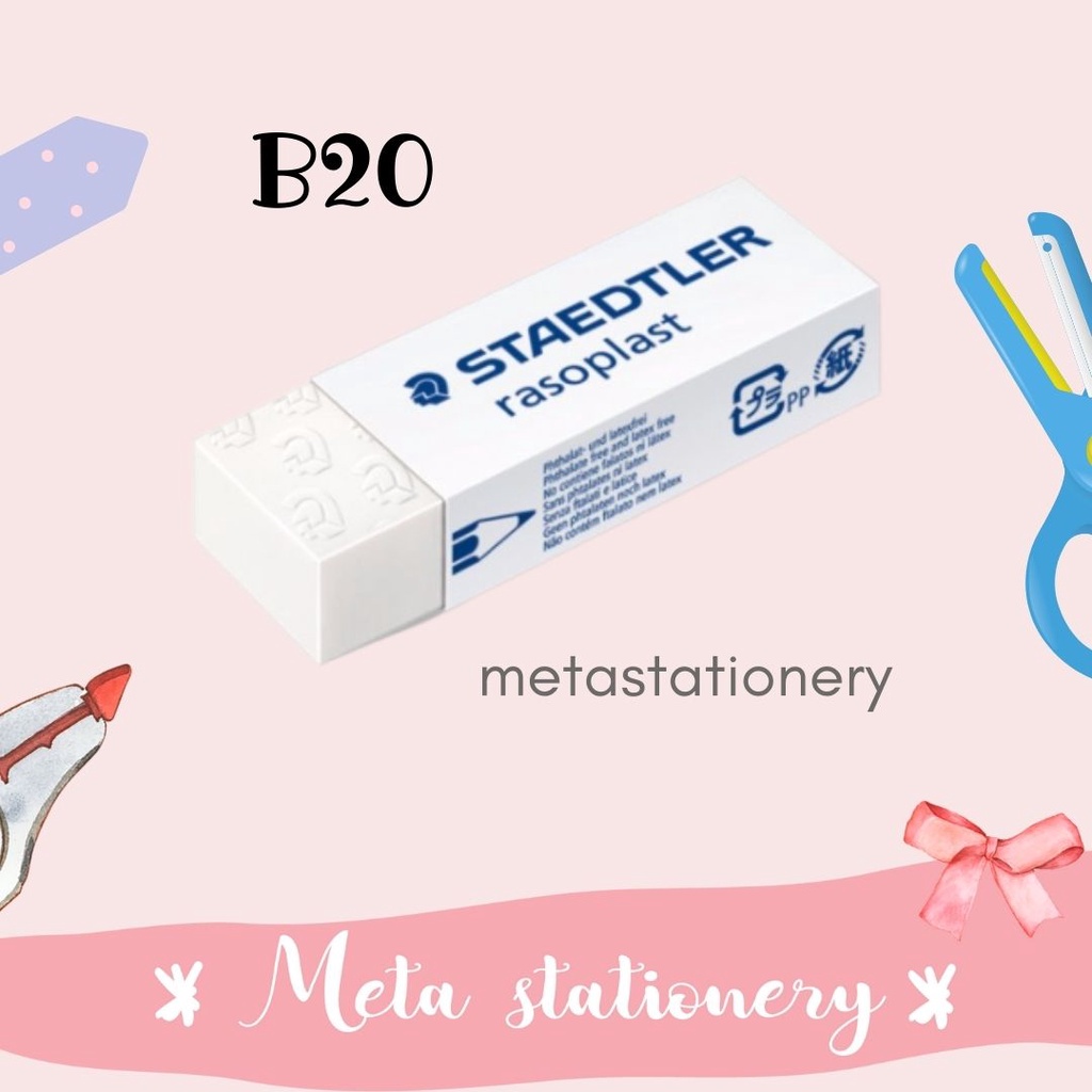 

Penghapus / Eraser Staedtler 526 B20 (Besar)