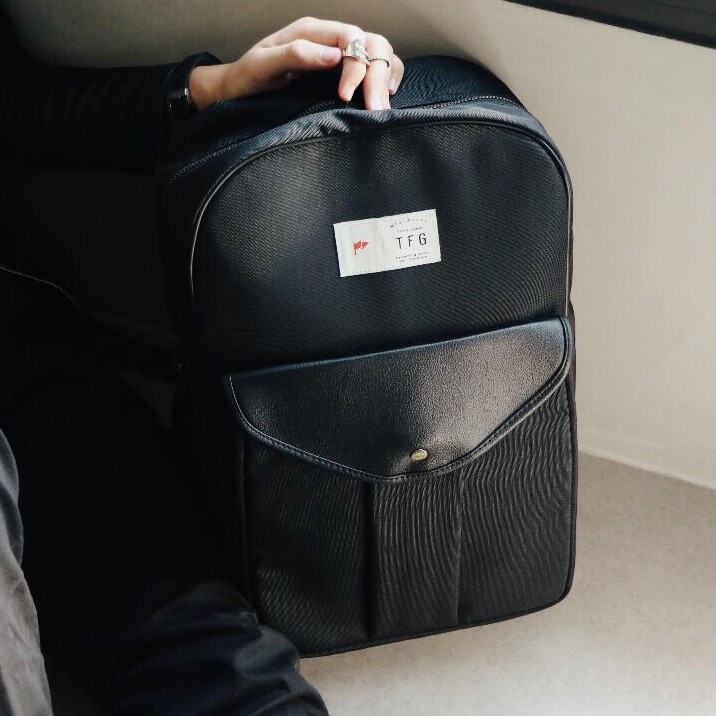 Jual BACKPACK RANSEL TAS PUNGGUNG TFG CLASSIC 428 BLACK | Shopee Indonesia