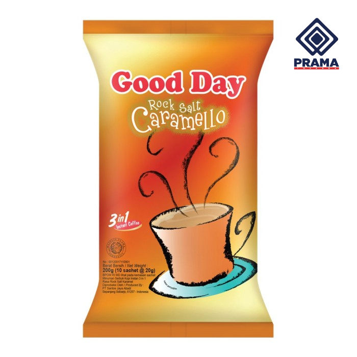 

GOOD DAY CARAMELLO BAG 10X20GR