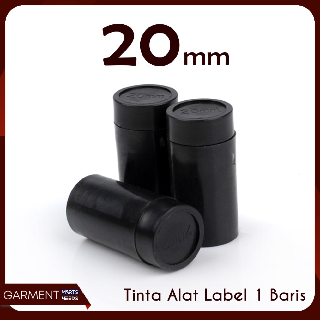 

Refill Tinta cadangan isi ulang |Tinta Alat Label Harga 20mm untuk Price Labeller 1 Baris MX 5500