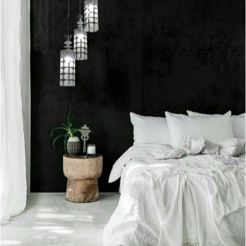 LAMPU GANTUNG MINIMALIS RUANG TAMU KOTAK 3 IN 1