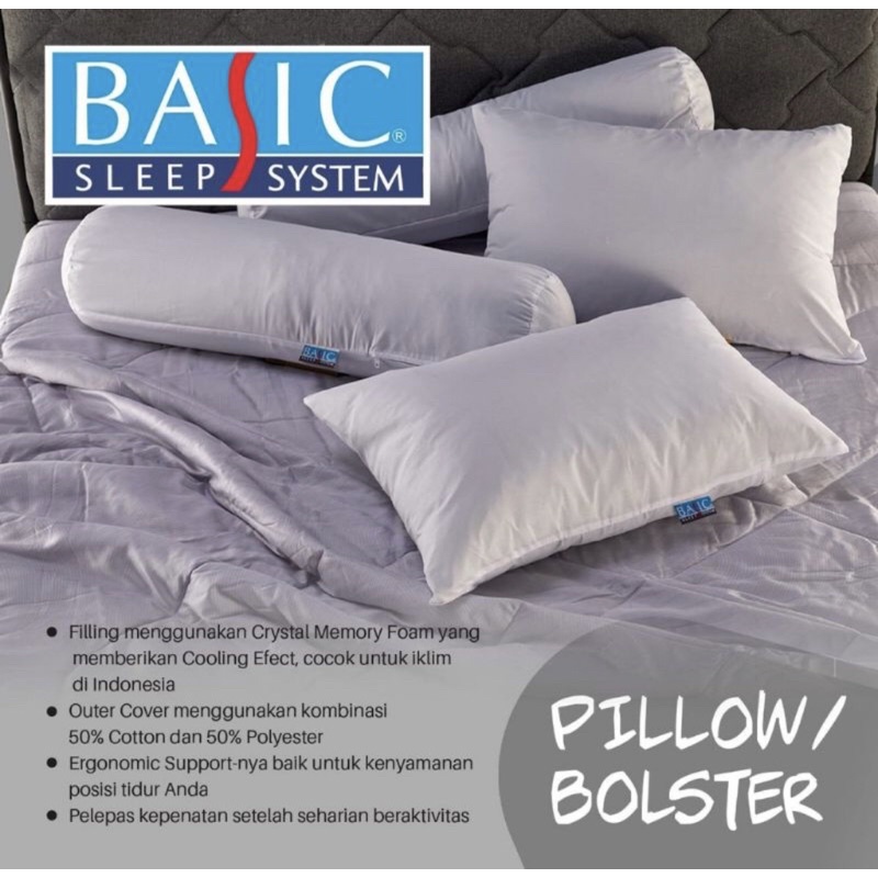 Pillow crystal Memory Foam BASIC/ Bantal BASIC