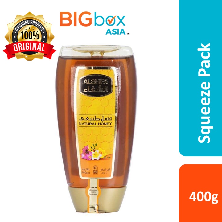 Madu Al Shifa Natural Honey Squeeze pak 400g Asli Original