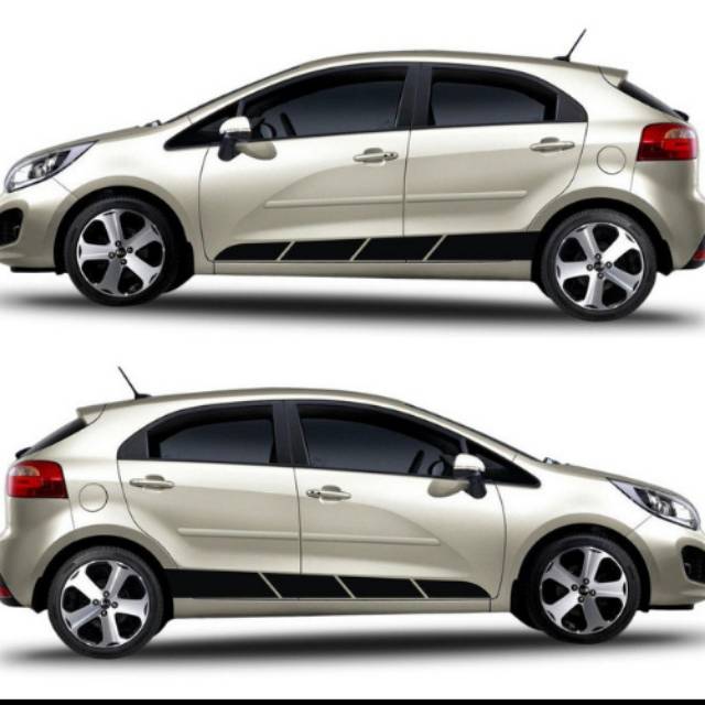 List stiker mobil kia rio // sticker body kia rio all mobil bisa kia rio