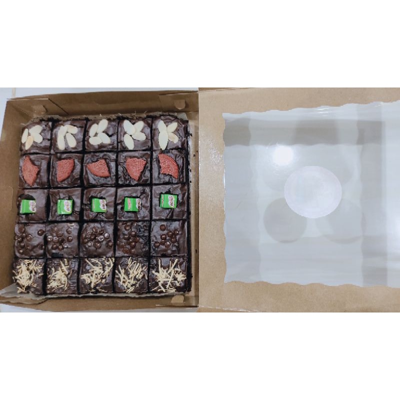 

brownies sekat fudgie brownies