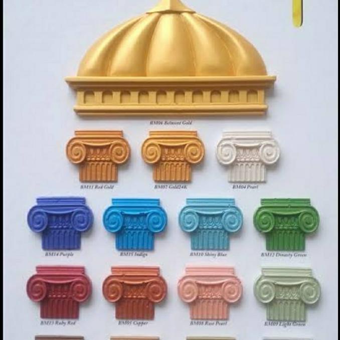 Banting Harga Belmont Metallic Paint 1L (Cat Tembok Metalik/Cat Tembok Emas) Termurah