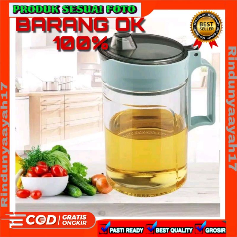 [RA] BOTOL TEMPAT MINYAK OILPOT KACA 580ML 580 ML 0.5L