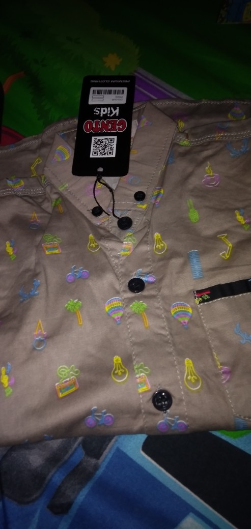 Lee Kemeja Anak Laki-laki Motif 6 Bulan - 13 Tahun 011a