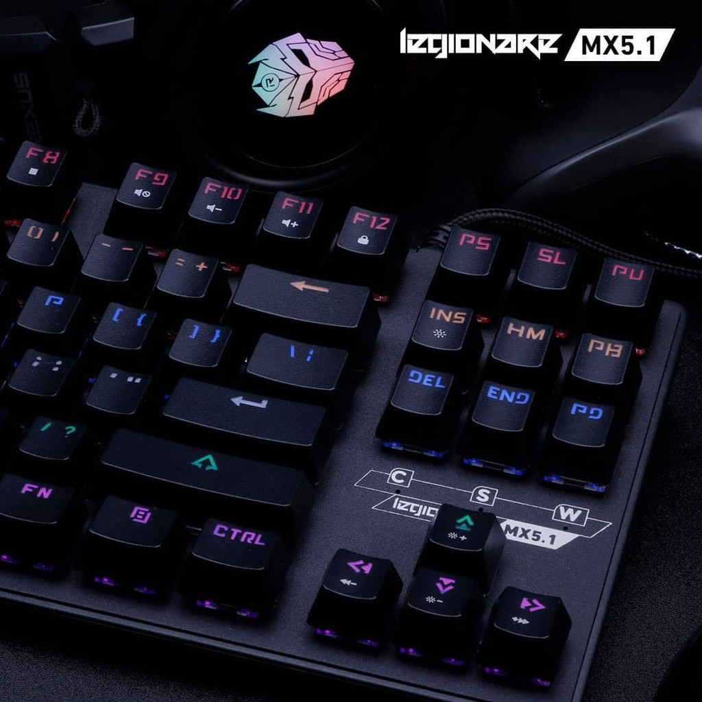 Rexus MX5.1 TKL Legionare Mechanical Gaming Keyboard - RX-MX5.1