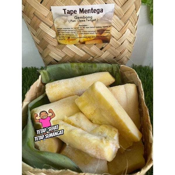 

tape singkong|tape mentega|tape mentega gembong|nuri fruits|1 besek
