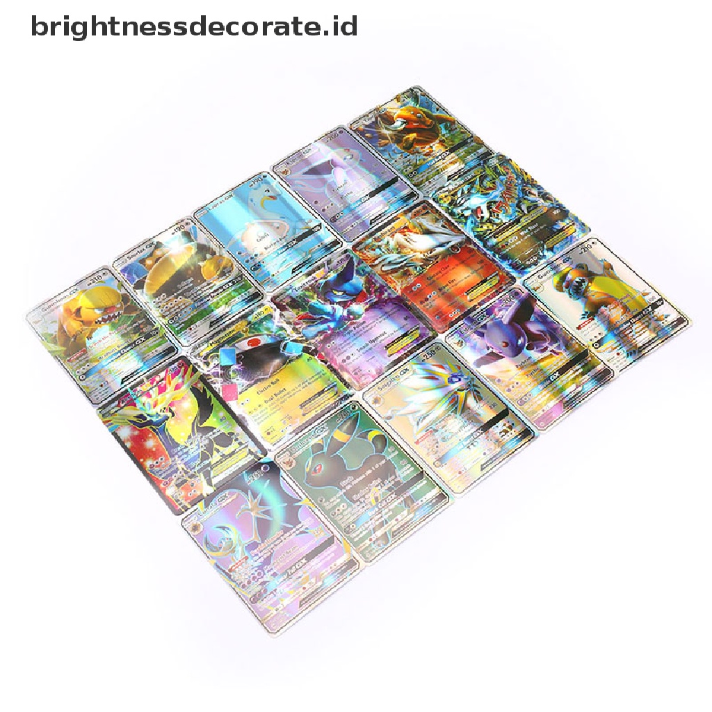 100pcs Kartu Board Game Pokemon