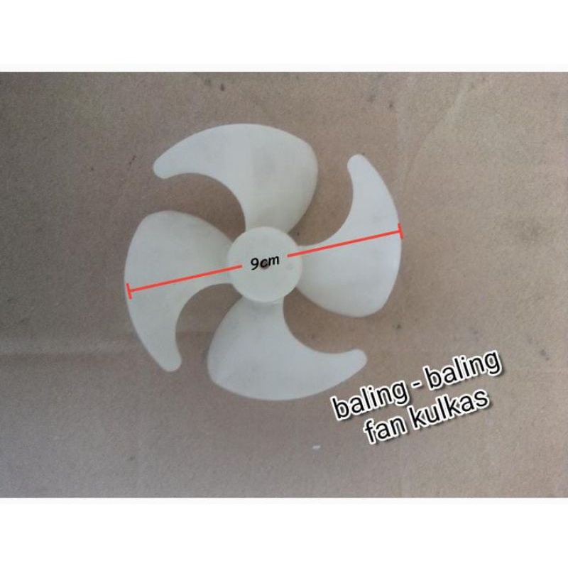 Daun kipas fan kulkas toshiba