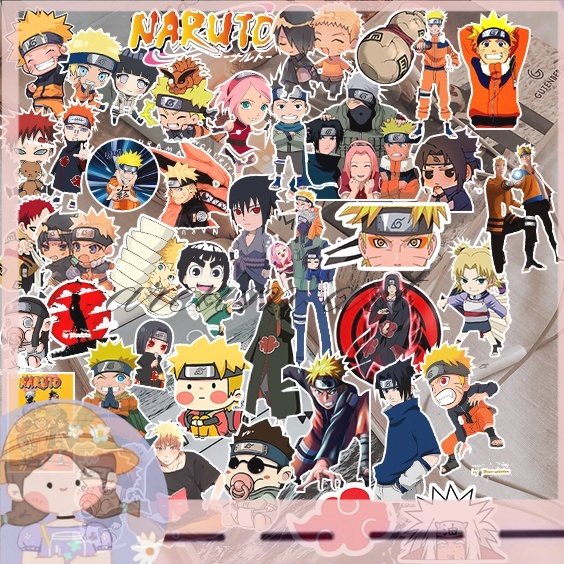

PROMO50PCS Stiker Anime Naruto ANTI AIR UNTUK LAPTOP / TUMBLER / NOTEBOOK/ HELM