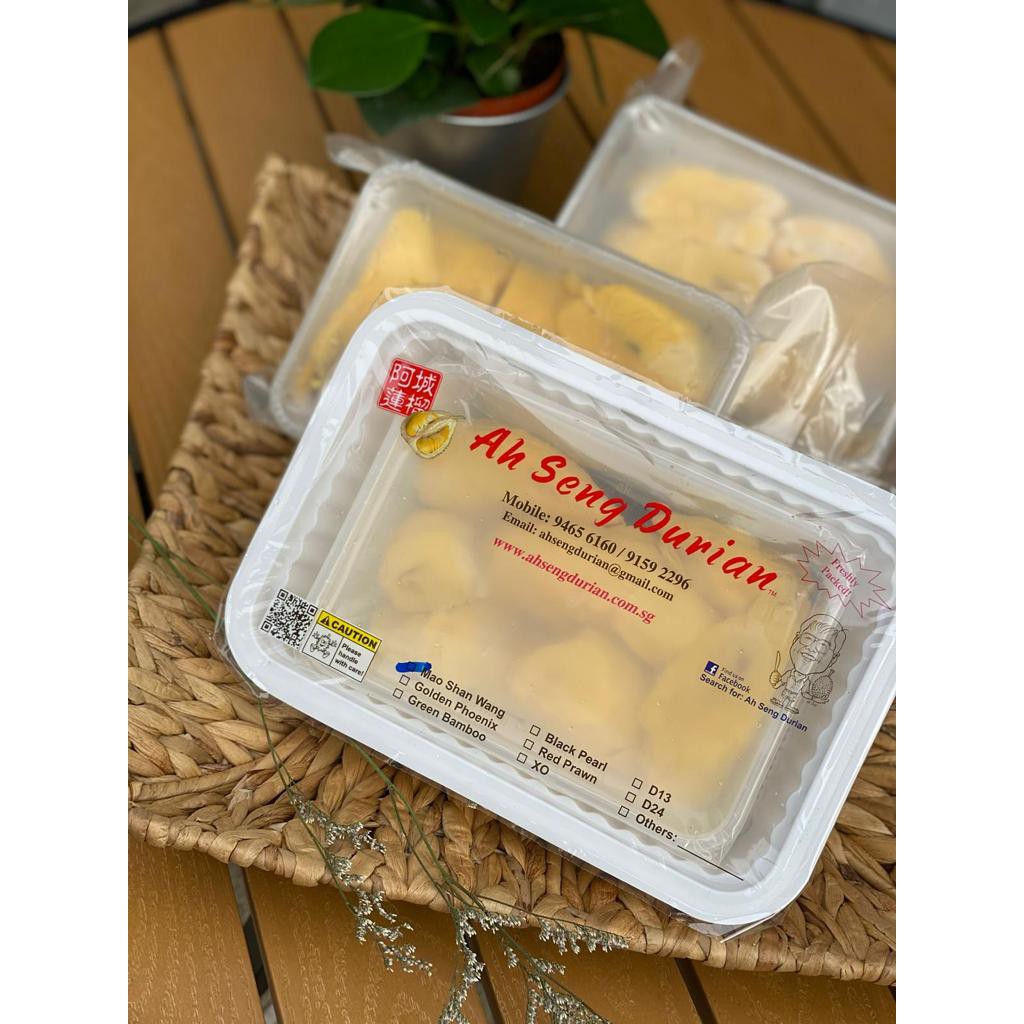 

Ah Seng Durian Musang King / Mao Shan Wang Asli Import Singapore