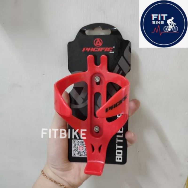 DUDUKAN GANTUNGAN TEMPAT BOTOL MINUM SEPEDA EXOTIC PACIFIC BESI PLASTIK