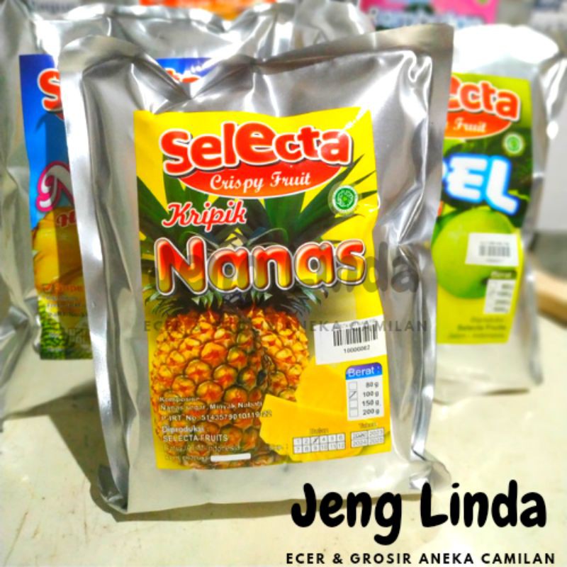 

Keripik Nanas Selecta 100gr by Jeng Linda