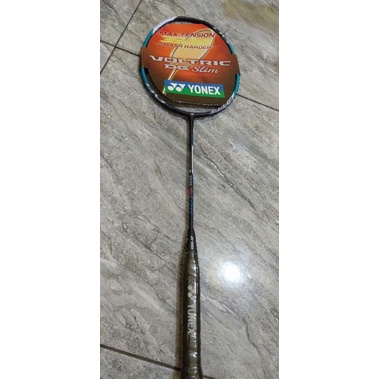 raket yonex voltric 8 dg slim original max tension 35lbs
