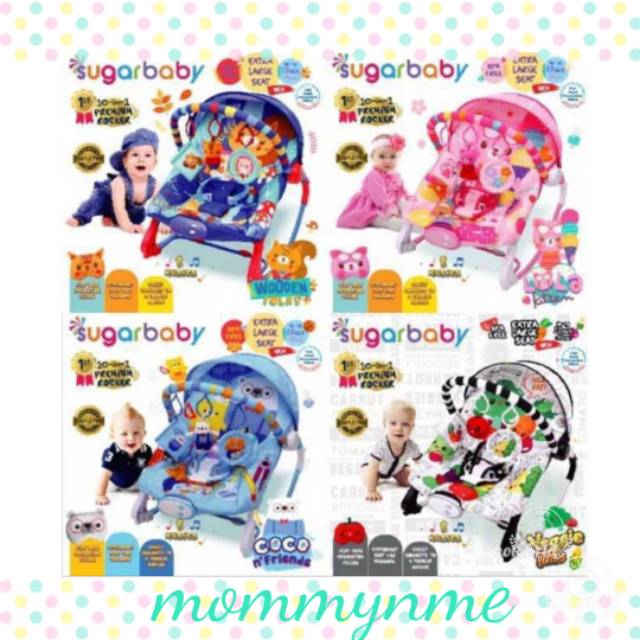 SUGARBABY 10 IN 1 PREMIUM ROCKER BOUNCER