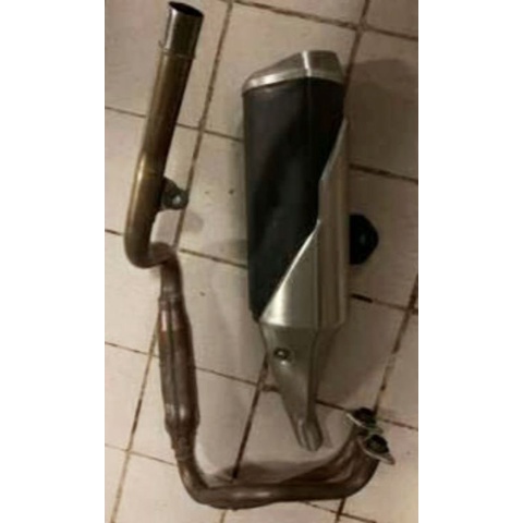 kenalpot standar ninja 250 fi original