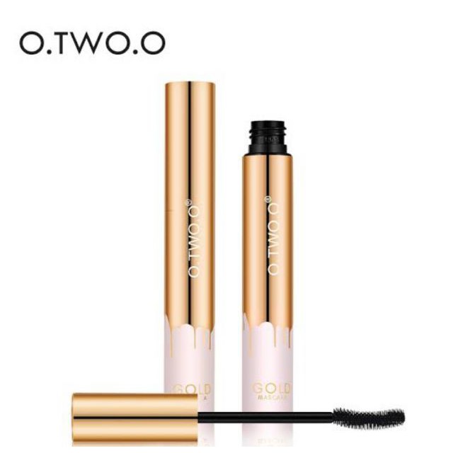 (READY &amp; ORI) O.Two.O Otwoo Waterproof Gold Mascara Maskara Long Lasting Curling 9981 - Black