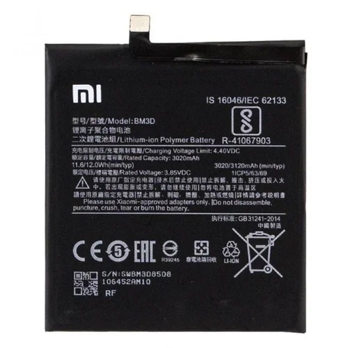 Baterai batere XIAOMI MI 8 SE BM3D Original100%